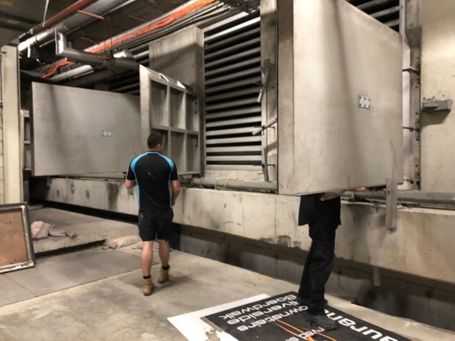 Flood Barrier System at GPT's Riverside Centre in Brisbane